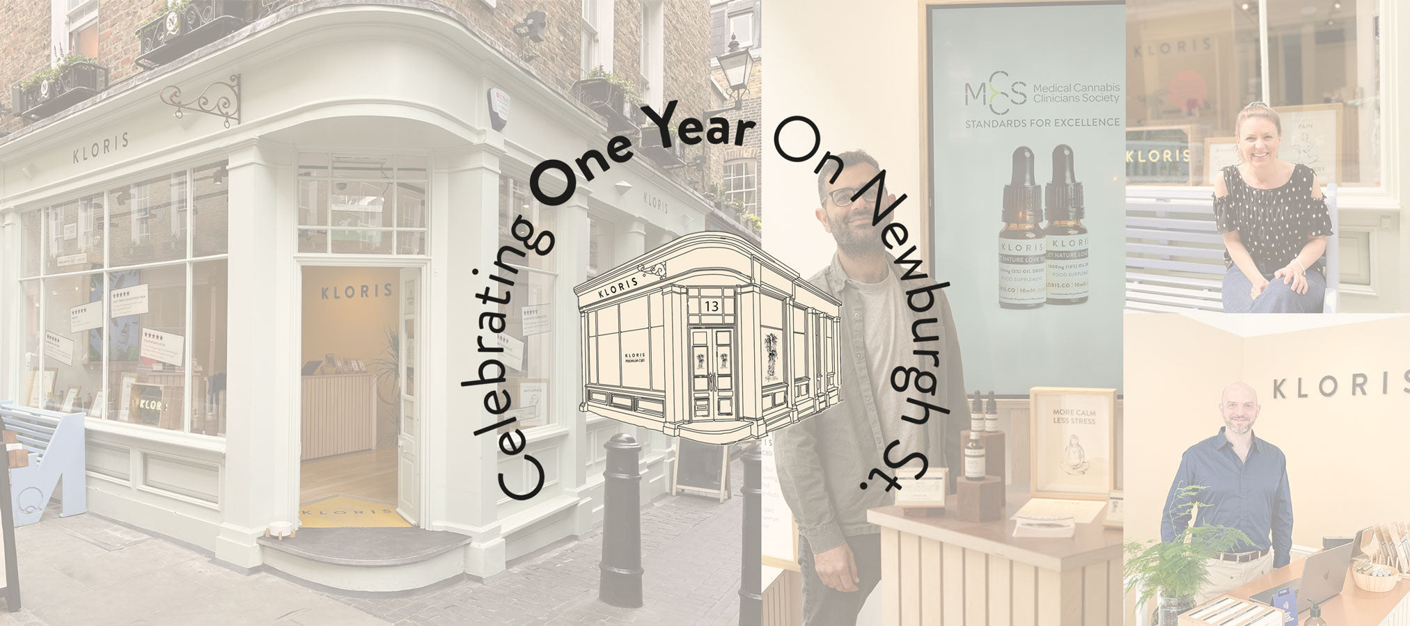 Celebrating One Year On Newburgh Street